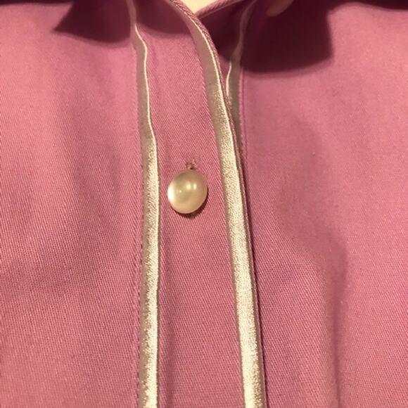 Vintage Bob Mackie Wearable Art Western Shirt Laser Cut Button Down Size Medium - Picture 4 of 10